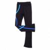 Girl's Figure Skating Training Pants - Plus Velvet Skating Pants Blue