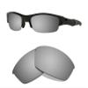 Littlebird4 Premium 1.5mm Polarized Replacement Lenses for Oakley Flak Jacket Sunglasses - MultiOptions (Titanium+Blue+Green) view 2
