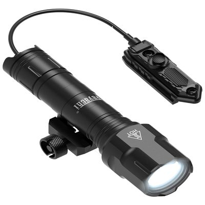 Feyachi Outdoor Light 1200LM WL25 Flashlight LED Outdoor Light with Pressure Switch 3 Modes - High/Low/Strobe
