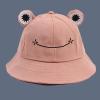 Kids Bucket Hat for Girls Boys Summer Cute Animal Hiking Beach Fishing Cap Beach Hats Photography Sun Hat(Pink,One Size) view 2