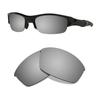 Littlebird4 Premium 1.5mm Polarized Replacement Lenses for Oakley Flak Jacket Sunglasses - MultiOptions (Black+Titanium+Blue) view 3