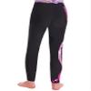 FEESHOW Figure Skating Pants Girl's Ladies Skating Pants Figure Skating Training Striped Print Stretchy Legging Hot Pink 8 Years view 4