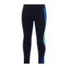 winying Kids Girls Skating Pants Colorful Striped Print Figure Skating Training Practice Pants Plus Skating Pants Black 10 Years view 4