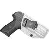 Amberide Ruger Security9 IWB Holster,Kydex-Boltaron Inside Waistband Fit Ruger Security 9mm,Secure Retention,Quick Draw,030 Adjustable Cant view 1