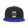 Custom Hat for Outdoor,Sports,Baseball,Climbing,Fishing,Adjustable Fashion Hip Hop Hats for Adults Unisex,Dad Hat Gifts Blue view 2