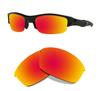 Littlebird4 Premium 1.5mm Polarized Replacement Lenses for Oakley Flak Jacket Sunglasses - MultiOptions (Black+Titanium+Red) view 4