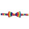IBTOM CASTLE Baby Boys Y Back Adjustable Elastic Suspender Strong Sturdy Clip-on Braces Pre tied Bow Tie Set Kids Perfect for Tuxedo Rainbow-1 One Size view 2