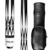 Pathline PLN Pool Cue Kit - 58 inch Canadian Maple Billiard Pool Stick and Hard Case (White 21oz) view 1