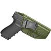 Amberide Glock 20/21 / 22 IWB Holster, Kydex-Boltaron Inside Waistband Holster for Glock 20 (10mm), Glock 21 (.45 ACP) & Glock 22 (.40 S&W) Pistols, Gen 35, Secure Retention, 030 Adjustable Cant view 1