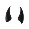 Dark Gothic Devil Horns Ghost Hairpin Edge Hair clips Skull Butterfly Bat Ear Costume Halloween Cartoon Hair Accessories (Black Devil Horns) view 1