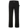 Men Stretch Bell Bottom Jeans Slim Fit Vintage Zipper Flared Denim Pants Washed 60s 70s Retro Jean Trousers (Black,34) view 1
