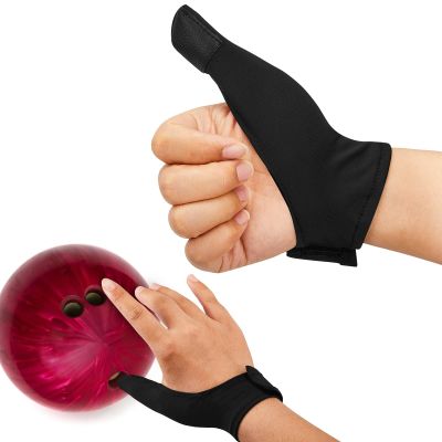 Charniol 2 Pcs Bowling Thumb Saver Protector Thumb Guard Sock Compact and Lightweight Bowling Gloves for Right Hand Skin Protection Consistent Release Comfortable Accessory