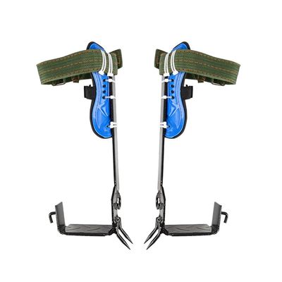 YIPONYT Tree Climbing Spike Set Safety Adjustable Climbing Tree ShoesClimbing Tool with Belt Lanyard Rope Rescue Belts2 Gear w/Harness Rescue Belt Pole Climbing Tool