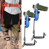 YIPONYT Tree Climbing Spike Set Safety Adjustable Climbing Tree ShoesClimbing Tool with Belt Lanyard Rope Rescue Belts2 Gear w/Harness Rescue Belt Pole Climbing Tool view 2