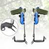 YIPONYT Tree Climbing Spike Set Safety Adjustable Climbing Tree ShoesClimbing Tool with Belt Lanyard Rope Rescue Belts2 Gear w/Harness Rescue Belt Pole Climbing Tool view 4