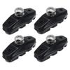 FAVOMOTO 2pairs Pads for Road Rubber Brake Blocks Shaped Design Excellent Compatibility Easy Installation Improved Braking Conditions view 4