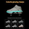Multifunctional Roller Skates Shoes Deformation Automatic Walking Shoes Male and Female Skating Shoes 2 in 1 Removable Pulley Skates Skating Rollerskates Outdoor Parkour Shoes view 4