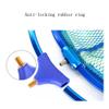 YYDS Fishing net Fishing Landing Net Telescopic Fishing Net Aluminum-Magnesium Alloy Folding Dip Net Head for 35X35X45CM 45x45X70CM Fish net (Color : Blue, Size : 35X35X45cm) view 3