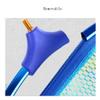 YYDS Fishing net Fishing Landing Net Telescopic Fishing Net Aluminum-Magnesium Alloy Folding Dip Net Head for 35X35X45CM 45x45X70CM Fish net (Color : Blue, Size : 35X35X45cm) view 4