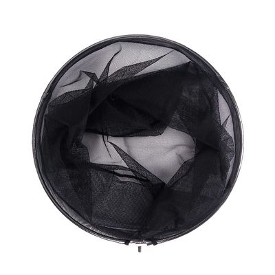 YYDS Fishing net Fishing Landing Net 50X50X56CM Telescopic Fishing Net for Carp Trout Fishing Titanium Alloy Folding Landing Nets Fish net (Color : Black, Size : 50X50X56cm)