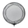YYDS Fishing net Dip Net Head 35CM 40CM 45CM Telescopic Fishing Net for Carp Trout Fishing Aluminum Alloy Coating Folding Landing Nets Fish net (Color : Gray, Size : 35X35X30cm) view 1