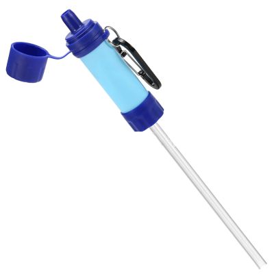 Sxdthy Portable Filter Water Purifier,Made of ABS Material Outdoor Multifunctional Water Purifier,Appy to Outdoor Activities Such As Outdoor Travel (Color : Blue)