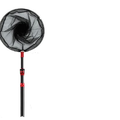 YYDS Fishing net Fishing Landing Net Foldable Telescopic Fishing Net for Ponds Bird Fish Catch Release for 170CM 210CM 250CM 300CM Fish net (Color : Red, Size : 210cm)