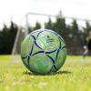MILACHIC Glow in The Dark Soccer Ball Size 4 for Teens, Green Glowing Luminous Ball Gift for Men Women Indoor Outdoor Training (with Pump) view 3