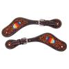 CIRCLE Y Serape Spur Straps view 1