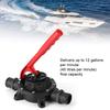 GOTOTOP Manual Bilge Pump, 720GPH Plastic Handle Marine Manual Bilge Pump Hand Tools Water Transfer Diaphragm Hand Bilge for Marine Boat Yacht view 4