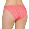 Hula Honey Swimwear Bottom Medium Junior Rib Illusion Hipster Pink M view 2