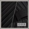 Basoteeuo Black Pleated Skirt for Women Midi Length Summer High Waisted A Line Elastic Waist Skirts M view 3