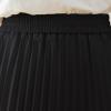 Basoteeuo Black Pleated Skirt for Women Midi Length Summer High Waisted A Line Elastic Waist Skirts M view 4
