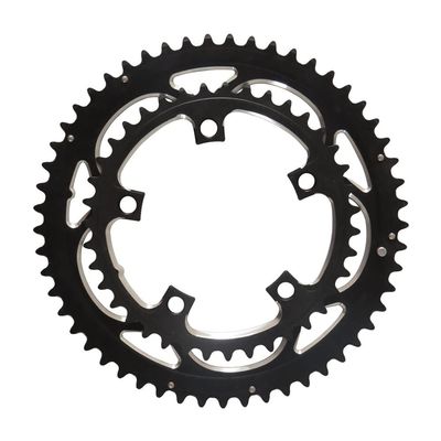 MYEEI 110 BCD 53/39T Road Bicycle Chain Wheel BCD 110 53T 39T 53/39T Dual Disc Chainwheel Folding Bike Chainring Aluminium Double Speed (Color : 48/34T)