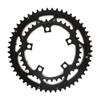 MYEEI 110 BCD 53/39T Road Bicycle Chain Wheel BCD 110 53T 39T 53/39T Dual Disc Chainwheel Folding Bike Chainring Aluminium Double Speed (Color : 48/34T) view 1