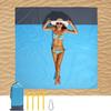 Beach Blanket Extra Large Sandproof Waterproof Picnic Mat Sand Free Compact and Lightweight Sand Free Perfect for Travel, Camping, Hiking view 4
