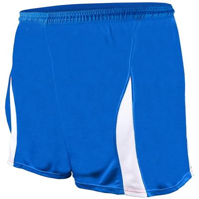 Epic Men's 8" to 9" & (5.5" to 7") Inseams Single Layer Blue/White Basketball Shorts S