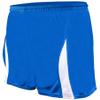 Epic Men's 8" to 9" & (5.5" to 7") Inseams Single Layer Blue/White Basketball Shorts S view 1