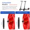 ulip Split Hub Set Xiaomi Scooter Rear Wheel Hub Repair Spare Parts Rear Solid Tire Rim Wheel Replacement for Xiaomi M365 1S MI3 Electric Scooter (87.2mm) view 2