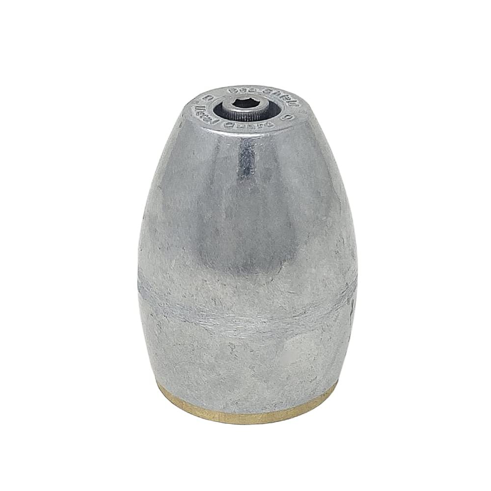 Propeller Nut C Zinc Anode Complete with Brass Plug | Fits Shaft Size 1" & 1-1/8"
