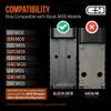 C+H Optics Adapter Plate for Glock MOS | Compatible with Delta Point Pro & EOTech EFLX | Made in The USA view 2