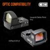 C+H Optics Adapter Plate for Glock MOS | Compatible with Delta Point Pro & EOTech EFLX | Made in The USA view 3