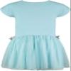 Disney Frozen Elsa Little Girls French Terry Dress Blue 7-8 view 2