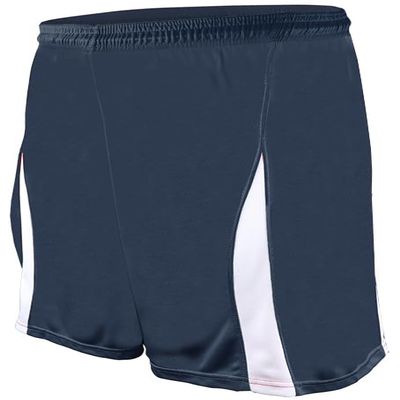 Epic Boy's 8" to 9" & (5.5" to 7") Inseams Single Layer Blue/White Basketball Shorts L