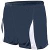 Epic Boy's 8" to 9" & (5.5" to 7") Inseams Single Layer Blue/White Basketball Shorts L view 1