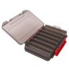 Fishing Lure Storage Box, Double Sided Breathable Anti Lost Handle Tackle Box for Anglers Boat Shore Fishing Trips view 1