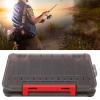 Fishing Lure Storage Box, Double Sided Breathable Anti Lost Handle Tackle Box for Anglers Boat Shore Fishing Trips view 4