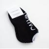 Calvin Klein Mens No Show Socks - 6 Pack Cotton Blend Soft Cushioned Athletic Low Cut Socks for Men, Size 7-12, Black Assorted view 2