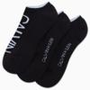 Calvin Klein Mens No Show Socks - 6 Pack Cotton Blend Soft Cushioned Athletic Low Cut Socks for Men, Size 7-12, Black Assorted view 3