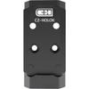 C+H Precision Red Dot Mounting Plate for CZ P-10 and Holosun 407K/507K | Made in The USA view 1